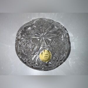 Princess House Crystal Trinket Box